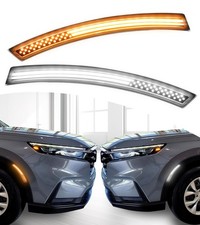 LED Side Marker Lights for Honda CRV 2023-2026 Front Fender Reflectors Turn S...
