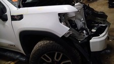 Local Pickup Only White Gaz 19-24 Sierra 1500 Passenger Right Fender Wdamage Local Pickup Only White Gaz 19-24 Sierra 1500 Passenger Right Fender Wdamage