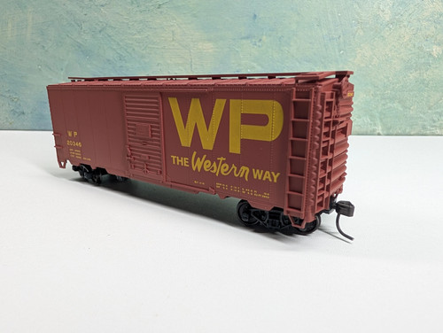 Coche de caja Accurail escala HO 40' Western Pacific WP #20346 LEER | Zustand: Used