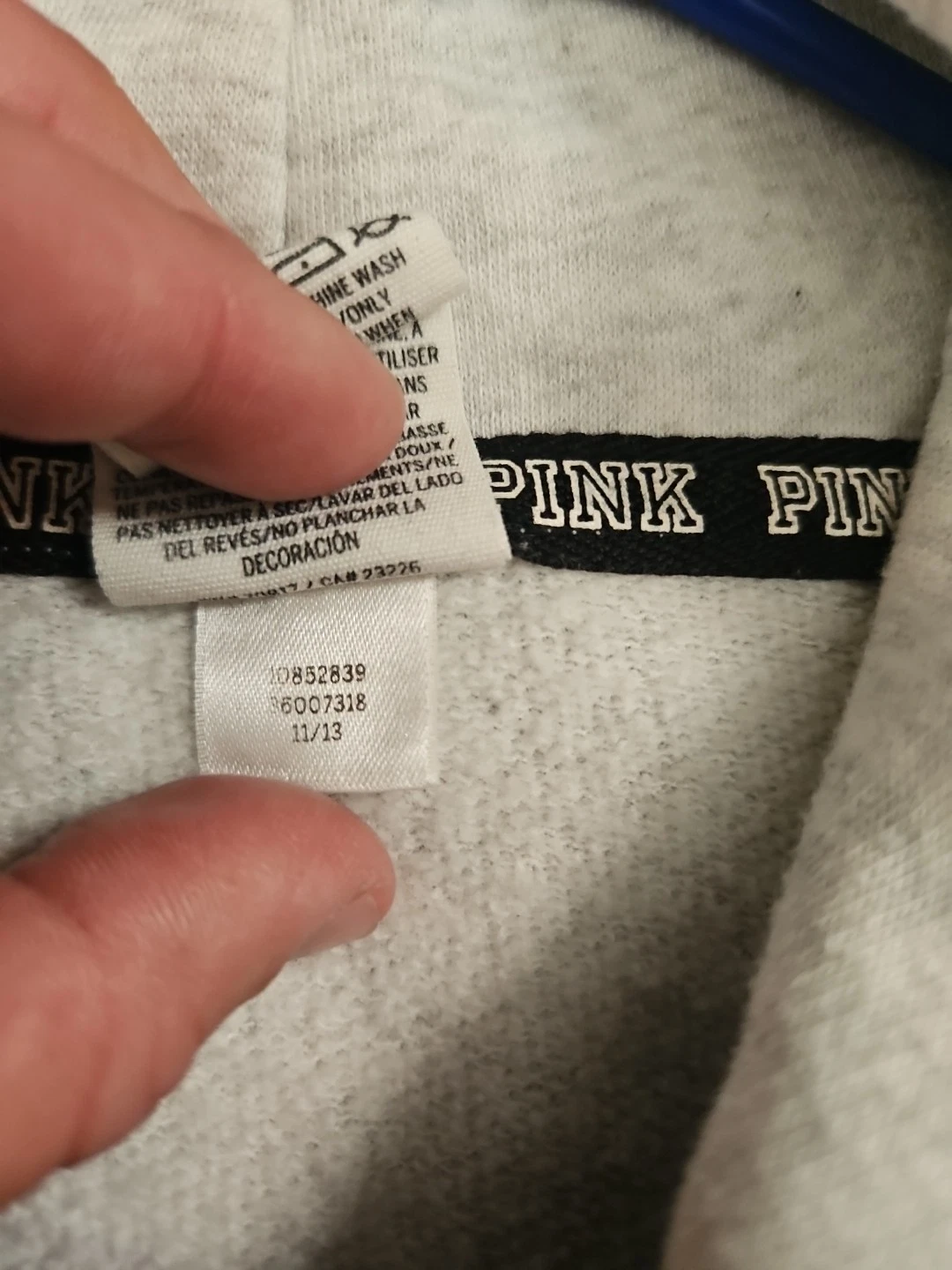 UNDERCOVER Victoria Secret Rosa Chicago Zip Up Bling