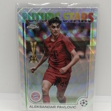 2024-25 Topps Chrome UCC Future Stars - Aleksandar Pavlovic #61 Wave Refractor