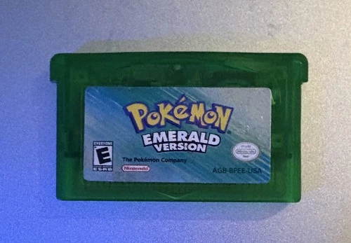 New ListingPokemon Emerald Nintendo Game Boy Advance Version Dry Battery