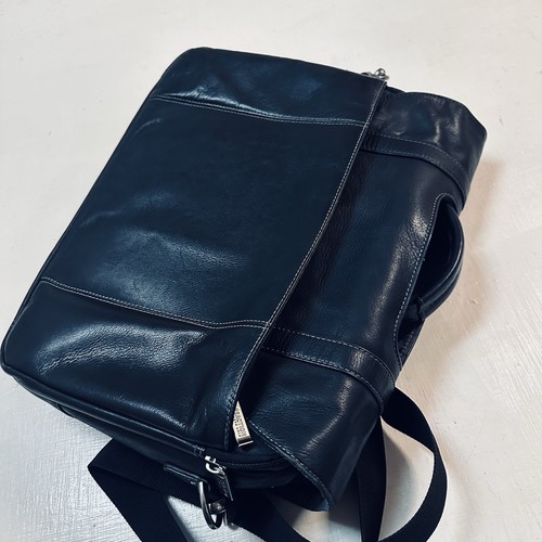 Kenneth Cole Reaction Briefcase Laptop Bag Metal Buckles Hand Carry - Picture 14 of 14