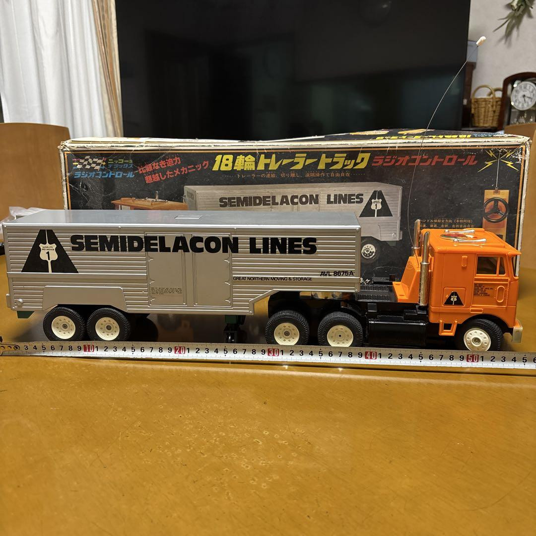 ニッコー デラックス ラジオコントロール シャーマンタンク ニッコー