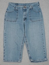 MG25404 REALLY NICE LEE RIDERS BRAND DENIM WOMENS JEAN SHORTS 30x19