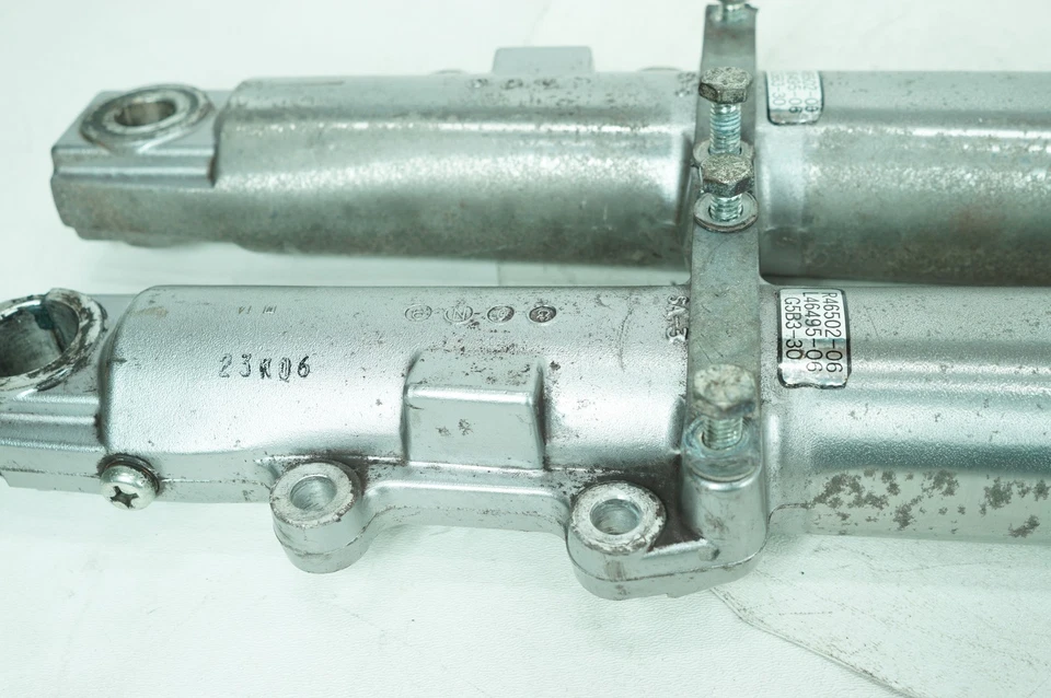 2007 Harley Touring FLHX Street Glide OEM Front Left & Right Fork Legs Sliders - Image 4 of 4