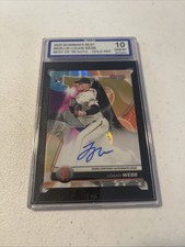 2020 Bowman's Best - Best of 2020 Autographs Logan Webb Gold /50