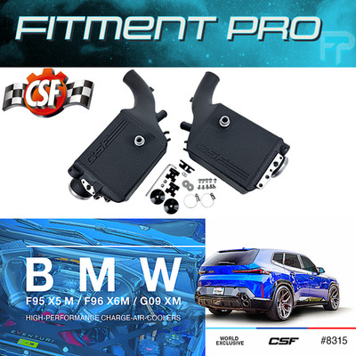 CSF 8315 Charge-Air Cooler For 2019+ BMW F95 X5M/F96 X6M/22+ G09 XM S63 4.4L V8