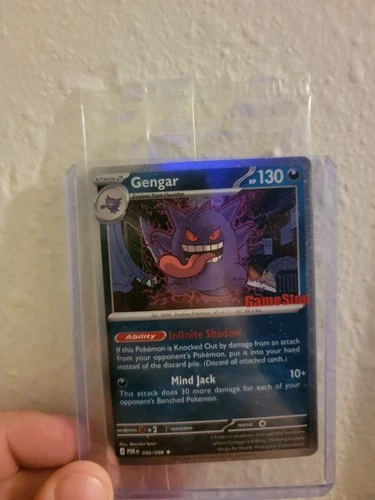 Pokemon TCG Gengar 050/088 Promo Sealed Stamped Gamestop Promo Card
