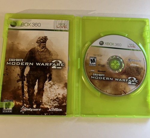 Call of Duty: Modern Warfare 2 (Microsoft Xbox 360, 2009) CIB con manuale. Testato - Foto 3 di 8