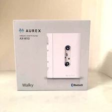 Toshiba AUREX Walky AX-W10 Bluetooth Cassette Player USB-C White Japan Model NEW