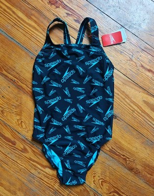Speedo Badeanzug Schwarz/Türkis Gr. 38 NEU