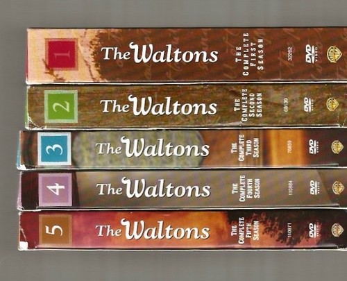 REDUCED AGAIN! The Waltons TV Series Complete Seasons 1-5 DVDs