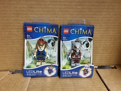 Lego Chima Keylite Schlüsselanhänger Konvolut Schlüssel Lichter Neu