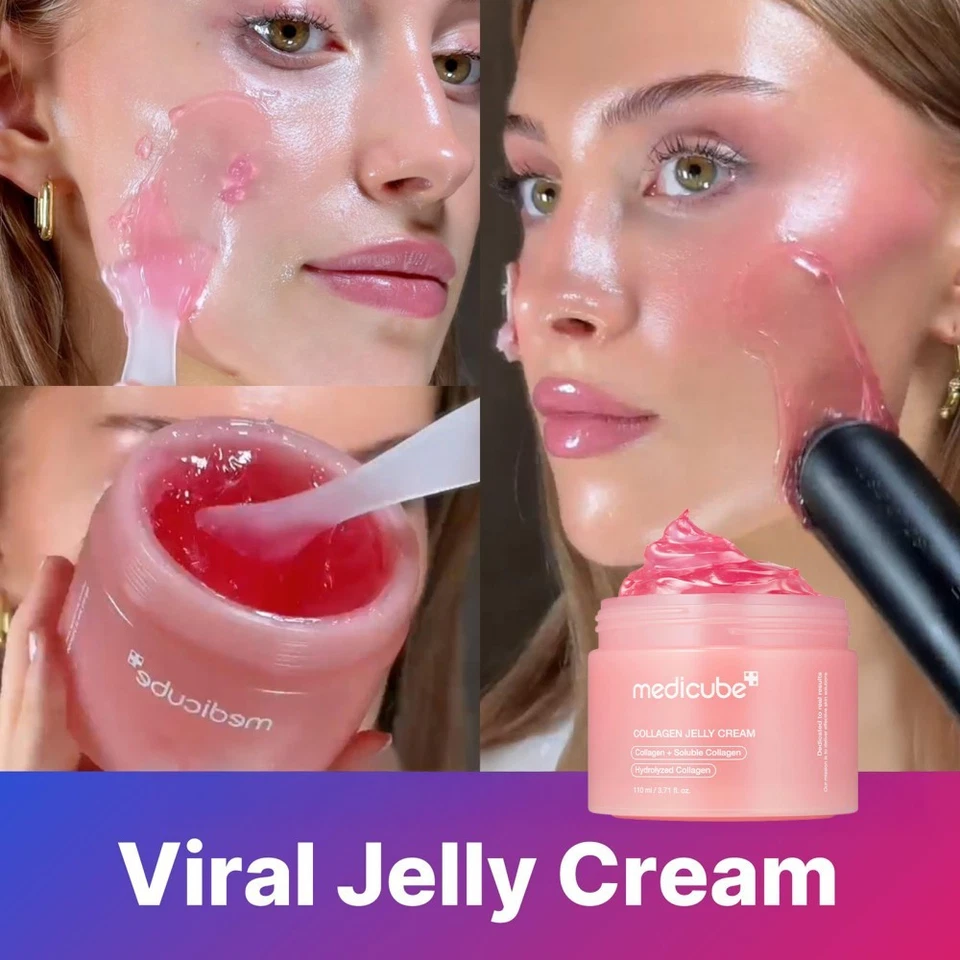 3X Medicube Collagen Jelly Cream 110ml Niacinamide Anti-Aging Moisturizer - image 2 of 4