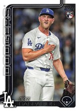 2025 Topps Series 2 - Ben Casparius (RC) #384 LA Dodgers