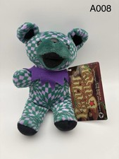 Liquid Blue Grateful Dead Bean Bear Pearly Baker Green Pink Checkerboard Plush