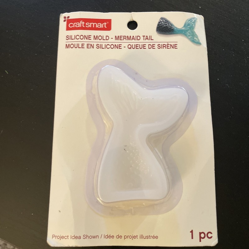 Craft Smart Silicone Mold Mermaid Tail For Resin Projects
