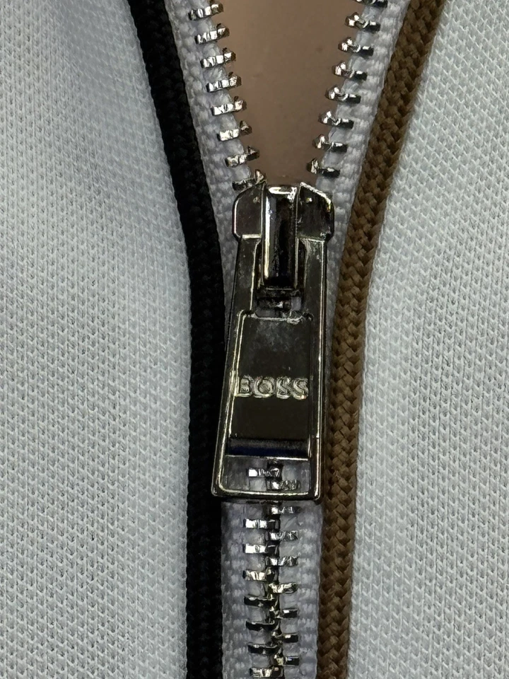 Polo Hugo Boss para hombre (blanco talla XL) 100 % algodón 100 % auténtico Foto 2 de 4