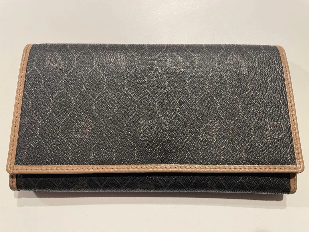 Christian Dior Portefeuille Cuir Unisexe Long Haute Qualité Design Classique