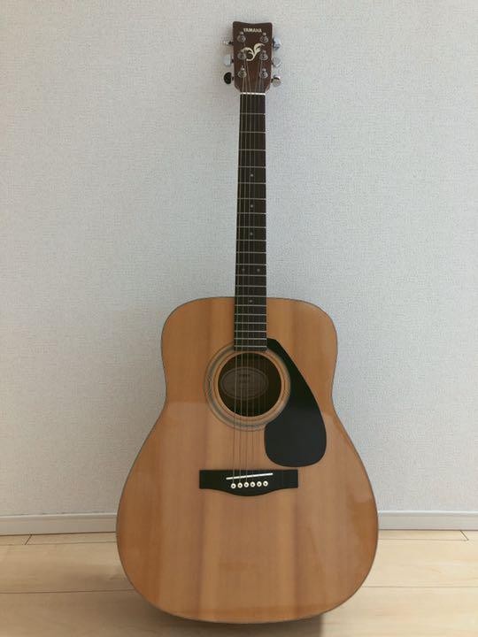 Folk Acoustic Guitar Yamaha FG-411 Natural with Hard Case | eBay