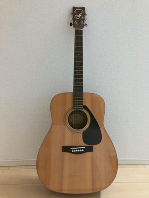 Folk Acoustic Guitar Yamaha FG-411 Natural with Hard Case | eBay