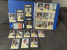 1963 FLEER BASEBALL COMPLETE SET w/GRADED CLEMENTE YAZ GIBSON CHECKLIST HIGH END