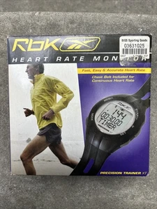 Reebok Precision Trainer XT Heart Rate Monitor With Chest Belt Sensor