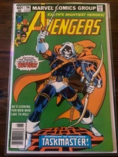 1980 THE AVENGERS #196 7.5 VF- Origin and 1st Appearance TASKMASTER