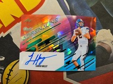 2025 Leaf Pure Football Landen Holley 1/1 Pure Adrenaline Autograph Card WB