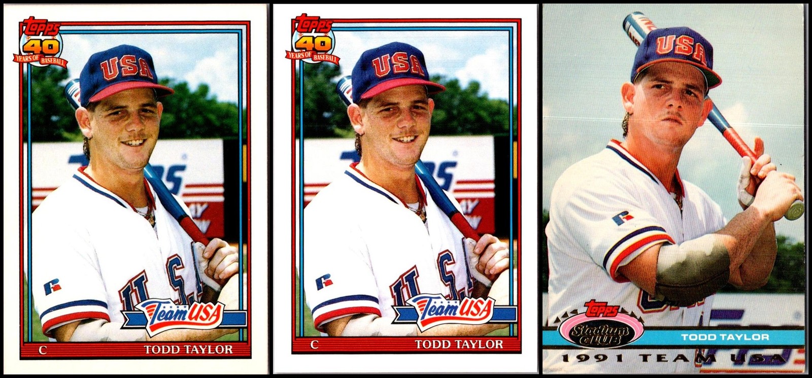 Todd Taylor (3) Card Lot -