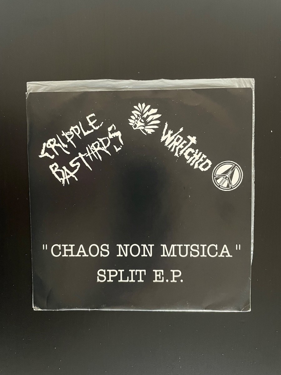 洋楽 Cripple Bastards Wretched Split EP HC wretched cripple bastards 7