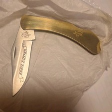 Keen Kutter Pocketknife Brass Handle 92 model GREAT CONDITION W/BOX