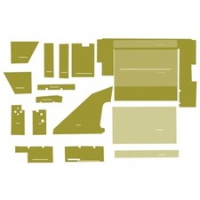 Fits Ih Fits Farmall New Cab Foam Kit Western Design Hydro 3488 3088 3288 5288 6