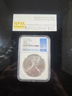2019 American Silver Eagle NGC MS70 First Day of Issue Black Core #202