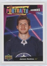2020-21 Upper Deck UD Portraits Rookies Jansen Harkins #P-81 0kb5