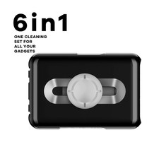 Portable 6-in-1 Headphone Earbuds Cleaning Pen Brush Kit for AirPods Keyboard