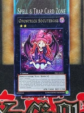 Yugioh Ghostrick Socuteboss PRIO-EN051 Rare 1st Ed LP