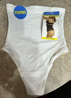 VINTAGE MIRACLE BRANDS SLIM SHAPER-EXTRA FIRM CONTROL HI WAIST THONG! 