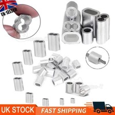 Wire Rope Ferrules Clamp Sleeves Crimping Aluminium For Wire Rope 1mm-20mm