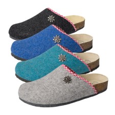 Weeger Felt Slipper Unisex EVA Outsole Work Shoes Leather 41545