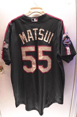 VTG Kazuo Matsui Majestic #55 Mets American League All-Star Jersey
