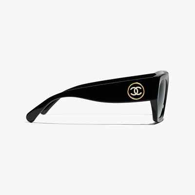 Chanel CH5506 c 622/S8 Black Frame / Gray Polarized Gradient Lens
