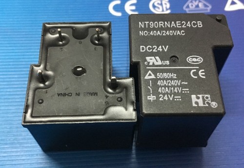 1PC FORWARD NT90RNAS24CB 24VDC Power Relay 4Pins 40A 240VAC - Foto 6