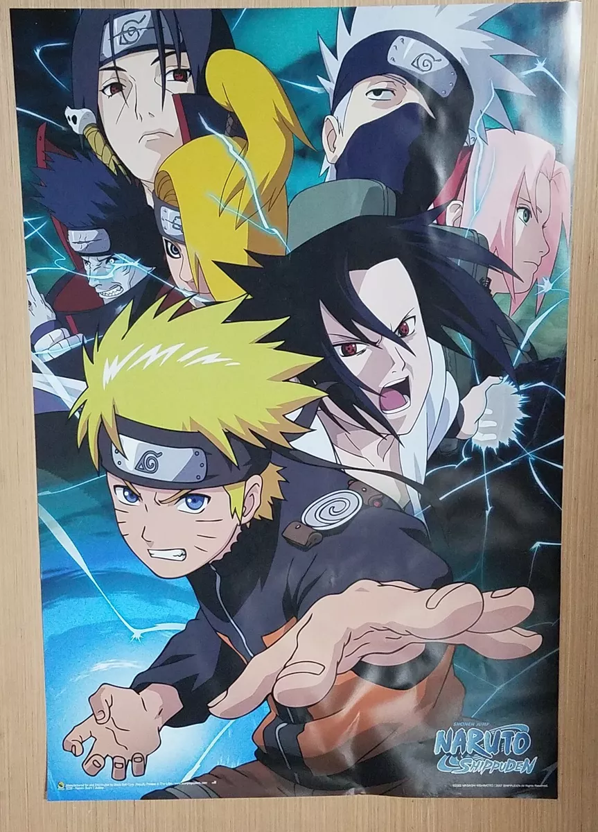 Naruto Shippuden Anime Main Characters Poster – My Hot Posters