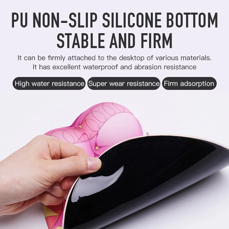 Hot Cartoon Anime 3D Mouse Pad Gel Silicone Mousepad - Image 4 of 4