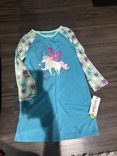 Cat  Jack Pajamas Nightgown XS 4/5 Blue New