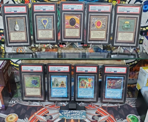 Graded MTG Cards - Complete 9 SLAB Set of the "Power Nine" - Collectors' Edition