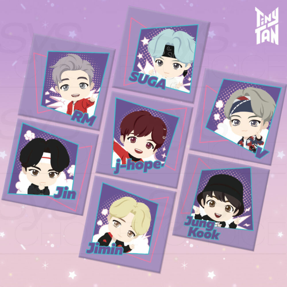 その他 TinyTAN DIY PAINITNG BTS TinyTAN Official Authentic Goods DIY Painting Face Ver +