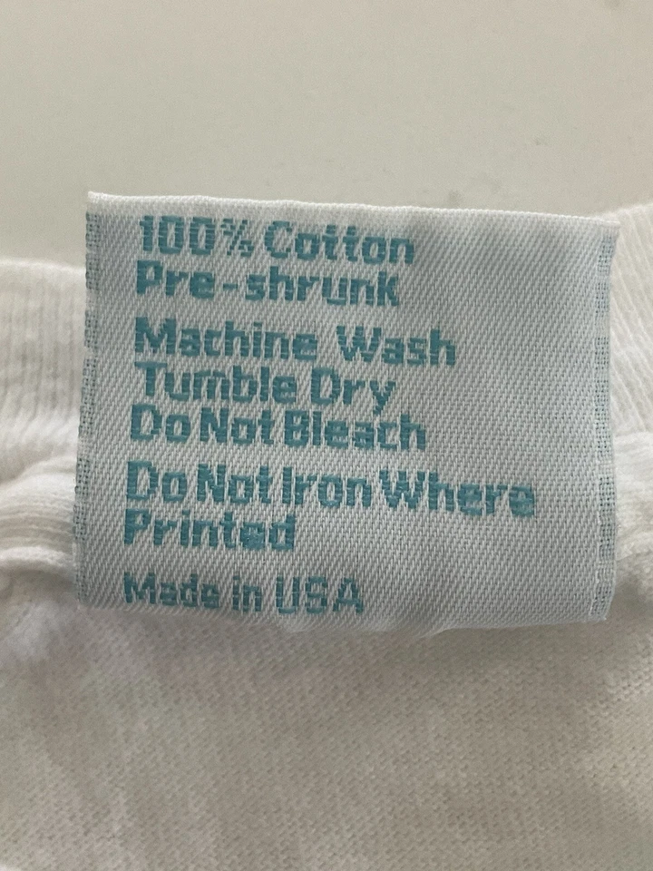 Camisa De Colección Navidad Puntada Única Papeles Pavo Real Boston Fruitcake Hombres Grande Foto 4 de 4